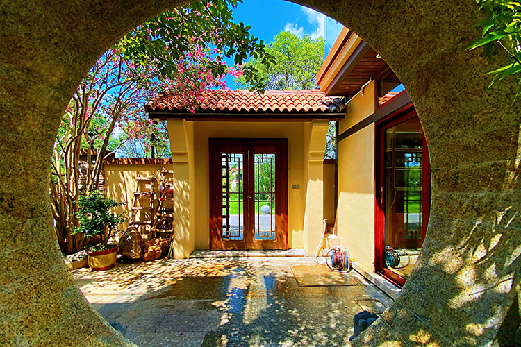 养生谷日式温泉泳池12房22床别墅