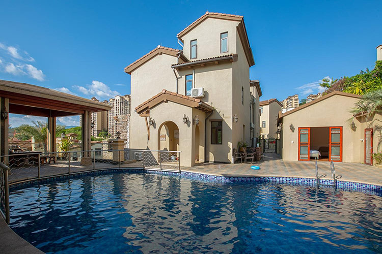 养生谷7房11床泳池轻奢风温泉别墅预订,价格,电话地址-墅游度假